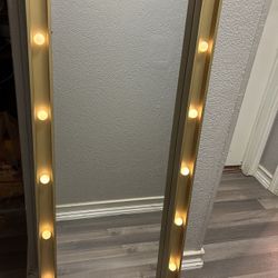 Mirror With Lights $55