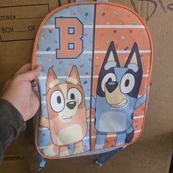 Bluey backpack NEW with tags