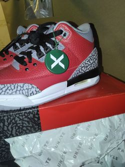 Jordan 3 stock x certified