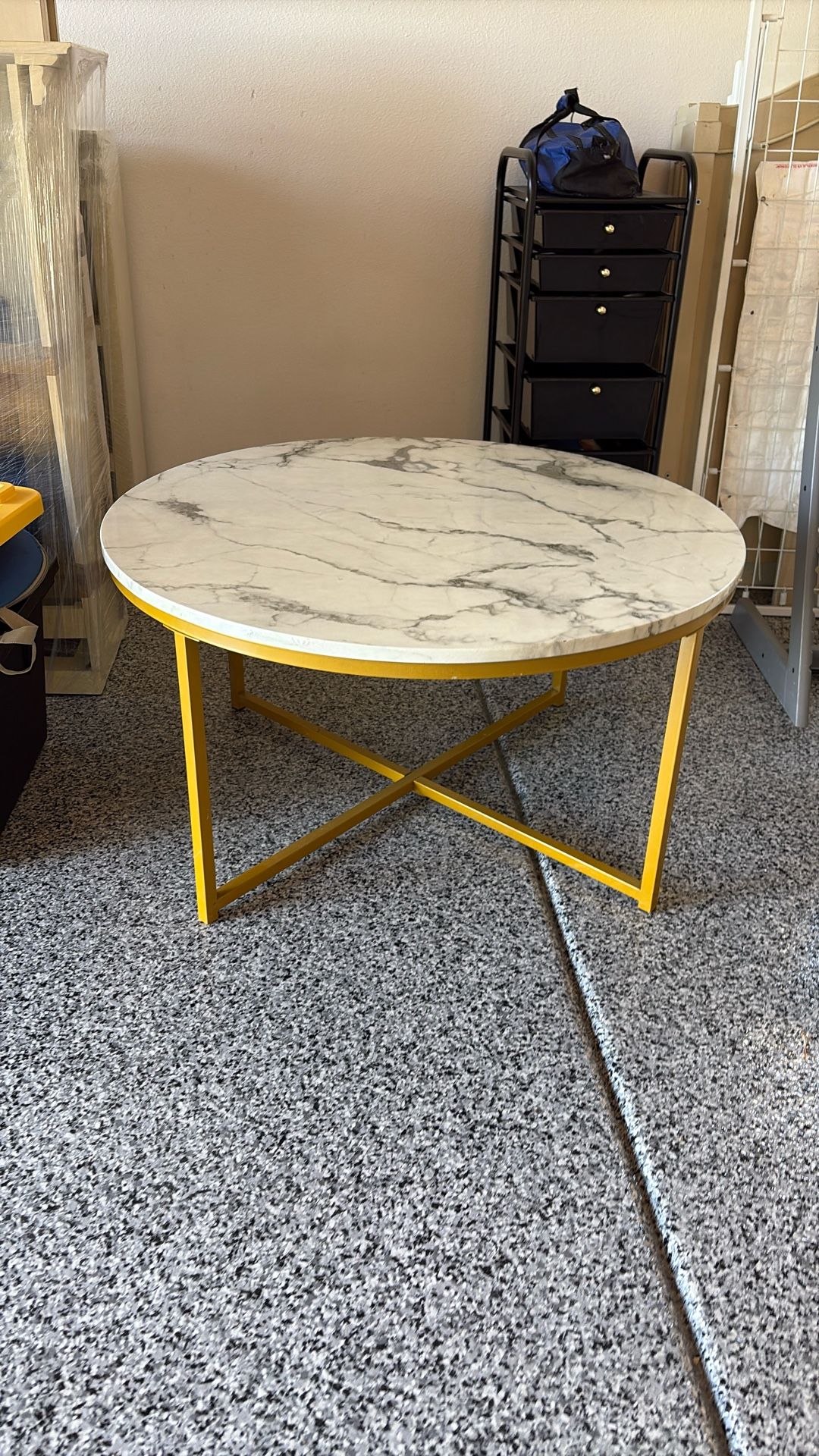 Round Marble Coffee Table