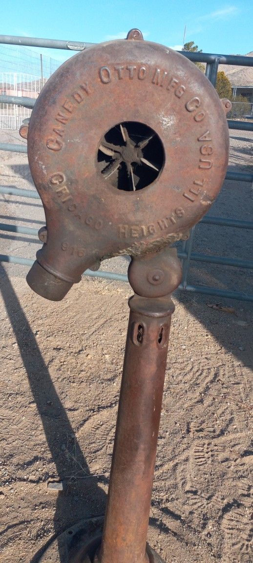 Hand Crank Forge Blower