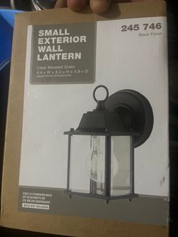 Wall lantern new in box