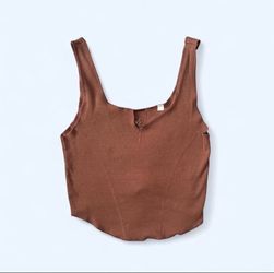 Pacsun brown tank top