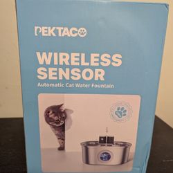 Pektaco Wireless Sensor Automatic Cat Water Fountain