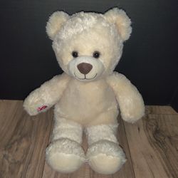 Build-A-Bear Workshop Lil Buttercream Cub Plush Stuffed Animal Teddy Bear Cream 15'in