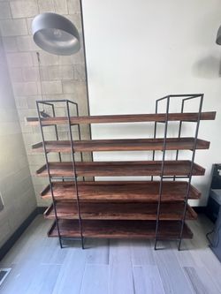 Crate and Barrel Shelving unit