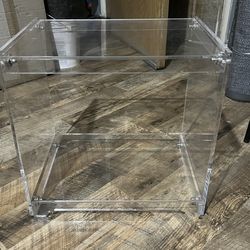 Acrylic Clear Side Table