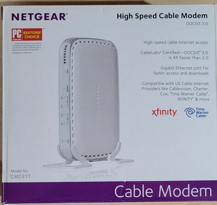 Netgear CMD31T Internet Modem