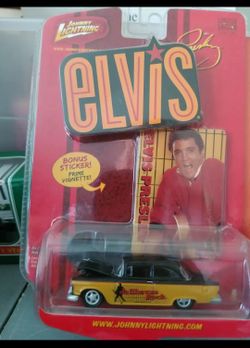 Elvis Preslev Jailhouse Rock 55 Chevy With Bonus Sticker