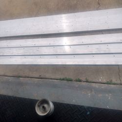 Aluminum door transition ramp