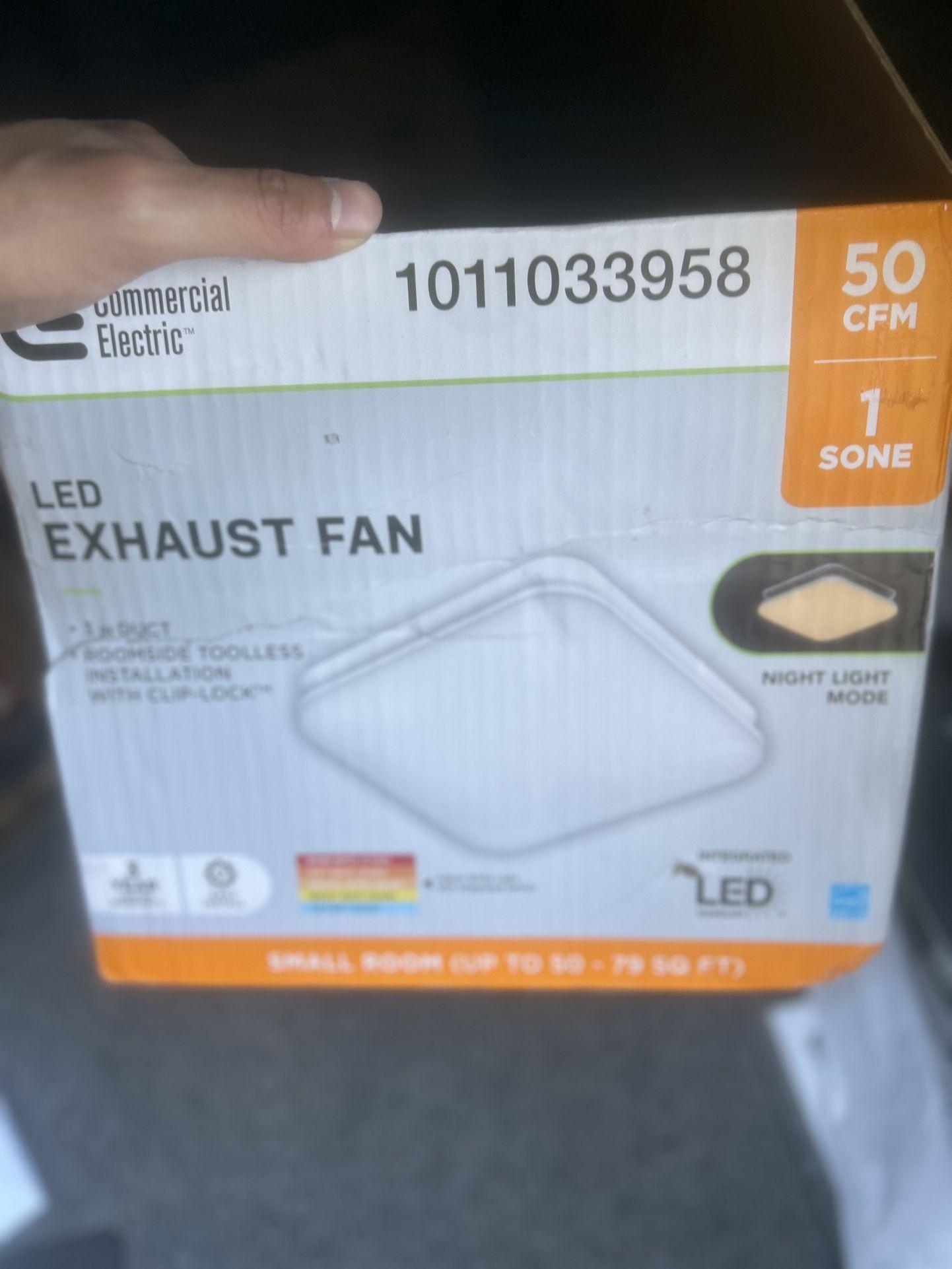 LED Exhaust Fan
