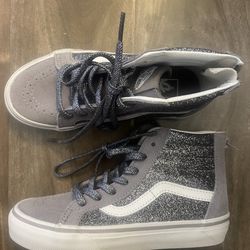 Vans high top glitter new size 13.5
