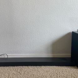 LG Sound bar with wireless Subwoofer
