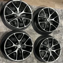 20x8 Dodge Charger Rims