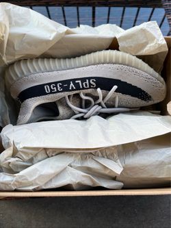 adidas Yeezy Boost 350 V2 Slate Core Black Men's Size 9.5 NEW! HP7(contact info removed) B