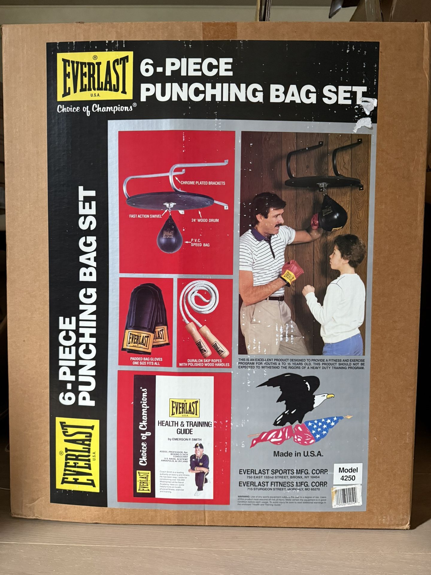 Everlast 6-piece Punching Bag Set
