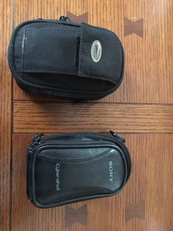 Two camera cases