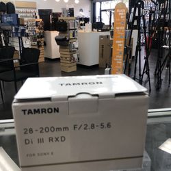 Tamron 28-200 2.8 Sony E 