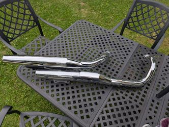 Motorcycle Exhaust/mirrors/clutch levers