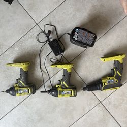Ryobi Drill Set