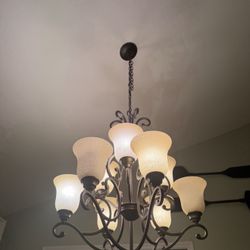 Chandelier Ceiling Light For Dining Room Dimmable