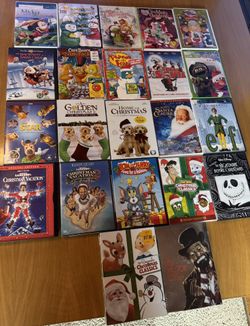 Christmas DVDs (prices vary)