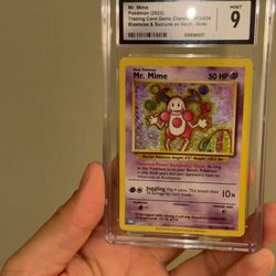 Mr. Mime Graded CGC 9