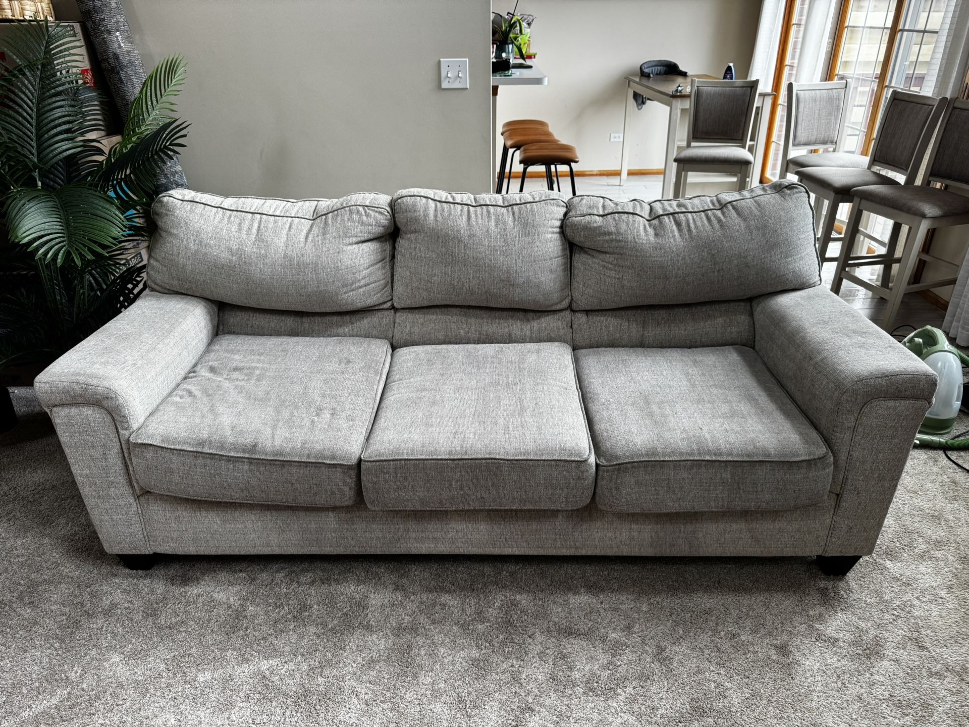 Taupe 3-Seater Sofa