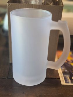 Sublimation blank beer mug