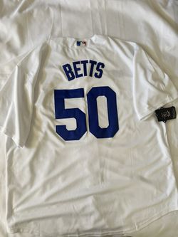 Mookie Betts White 3xl