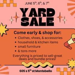 YARD SALE MONTEBELLO