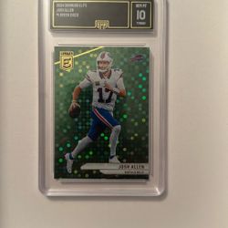 🔥 Josh Allen Lot – GEM MINT 10 + Inserts & Parallels! Mosaic, Donruss, Elite  