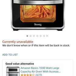 Air Fryer Oven 