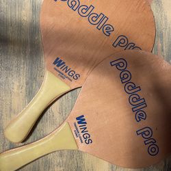 16x9.5 set of Paddles vintage but excellent condition 