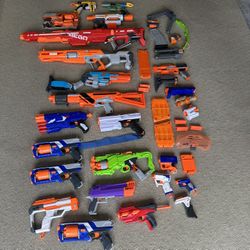Assorted Nerf Guns Set