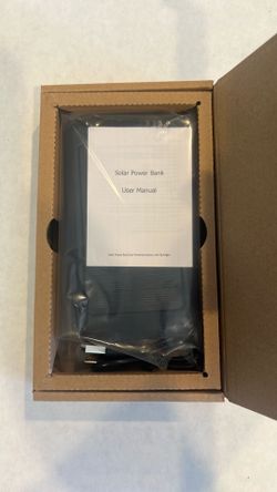 Solar Power Bank USB Charger
