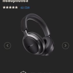 Unopened Bose Quiet Comfort Ultra Headset
