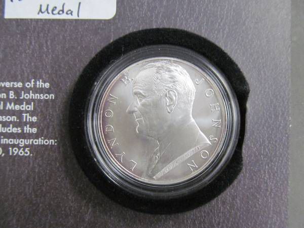 2015 Lyndon Johnson Coin & Chronicles Set in OGP-- MEGA RARE COIN SET!