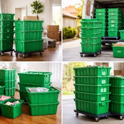 Reusable Moving Box Rentals | No Cardboard Needed | Delivery & Pickup Available
