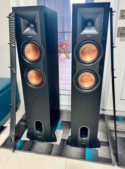 Klipsch R-26F home theater surround speakers pair