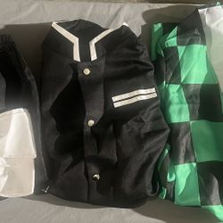 Demon Slayer Tanjiro  Kamado Cosplay (New)