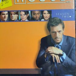 New Unopened  Season Two Of House Dvd