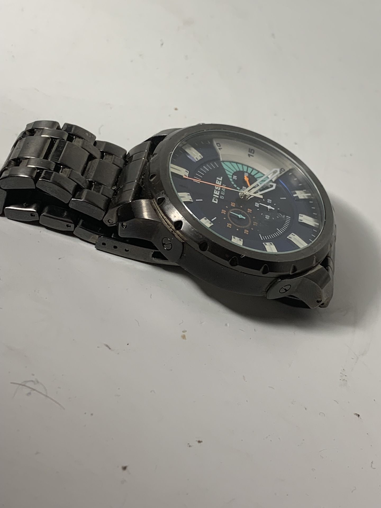 Diesel strong hold smoke grey watch dz 4358 for Sale in Lodi CA