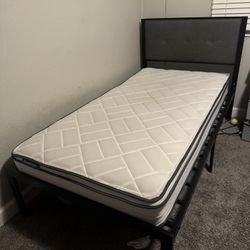 Twin Bed And Frame 