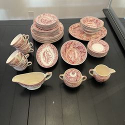 Johnson Bros 54 Piece China Historic America 