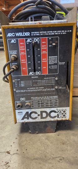 Ward Powr Kraft AC-DC Arc Welder 230/180