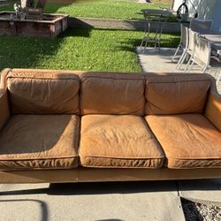 Leather sofa