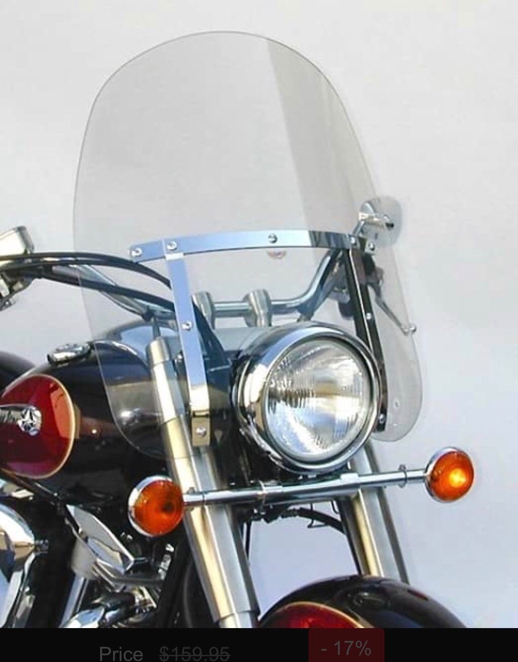 Motorcycle Windshield (Tinted)
