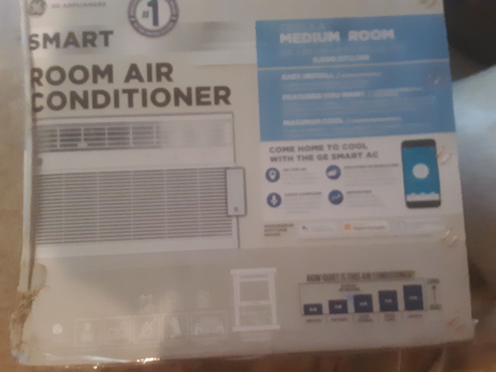 GE smart room air conditioner 8000 btu