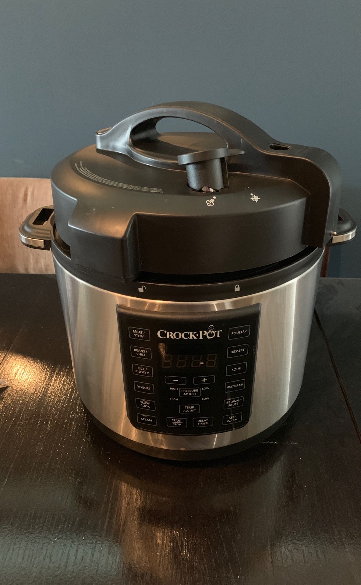 Crock Pot Express Pressure Cooker& Slow Cooker